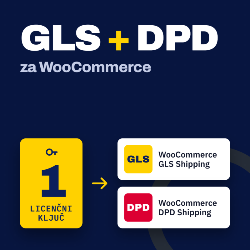 Paket GLS + DPD za WooCommerce